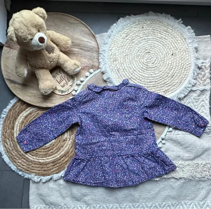 Chemise Sergent Major violet 18M 80cm - photo numéro 2