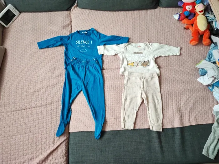 Lot pyjama 2 pièces 18 mois