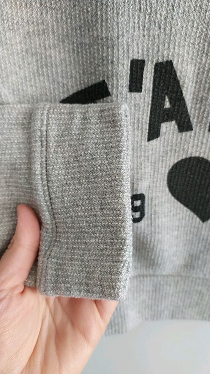 Sweat court je t'aime 1986 36/38 - photo numéro 5