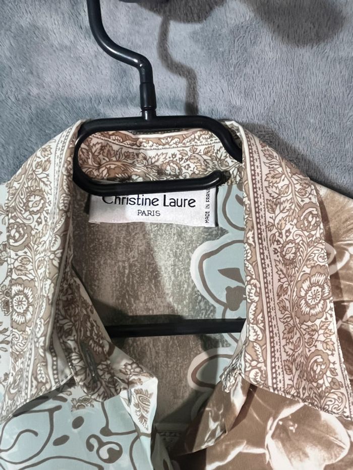 🌼 Chemise Christine Laure à motifs floraux taille unique 🌼 - photo numéro 2