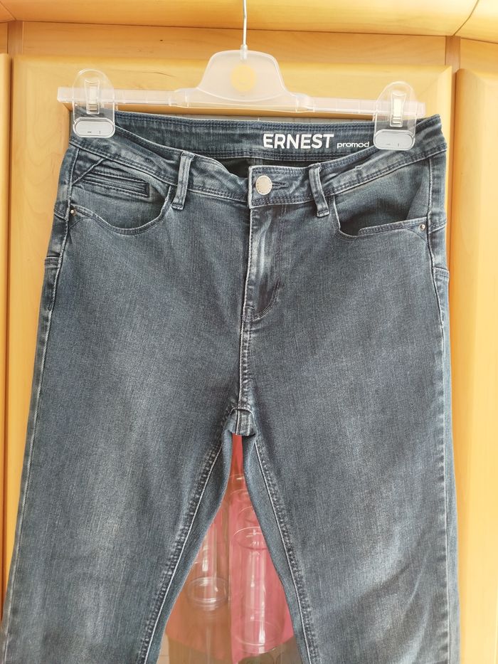 Jean brut taille 38 slim - photo numéro 3