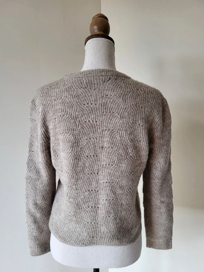 Pull beige doux et chaud Only Taille XXS ou 34 - photo numéro 4