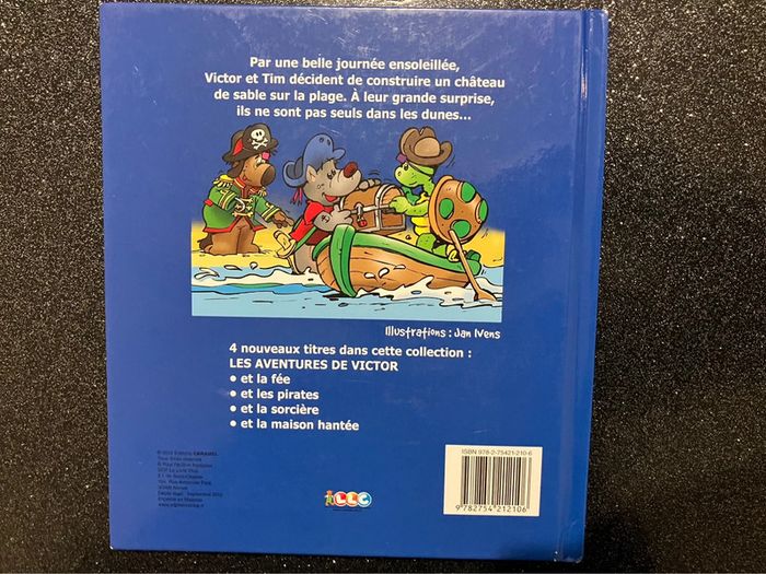 Livre les aventures de Victor et les pirates - photo numéro 3
