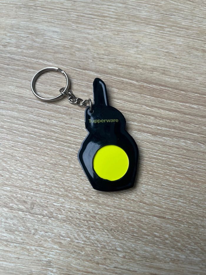 Porte clé Tupperware avec jeton caddie - photo numéro 2