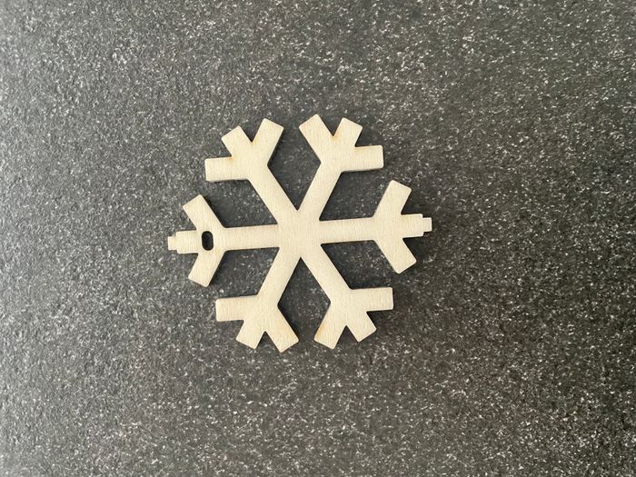 Suspension de noël "flocon"