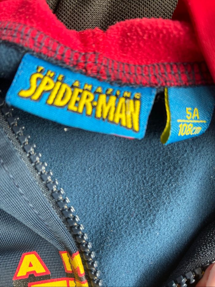 Gilet survêtement SpiderMan - photo numéro 2