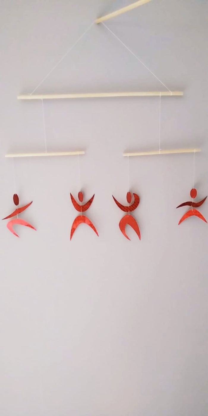 Neuf lot de 2 mobiles inspiration Montessori - photo numéro 3