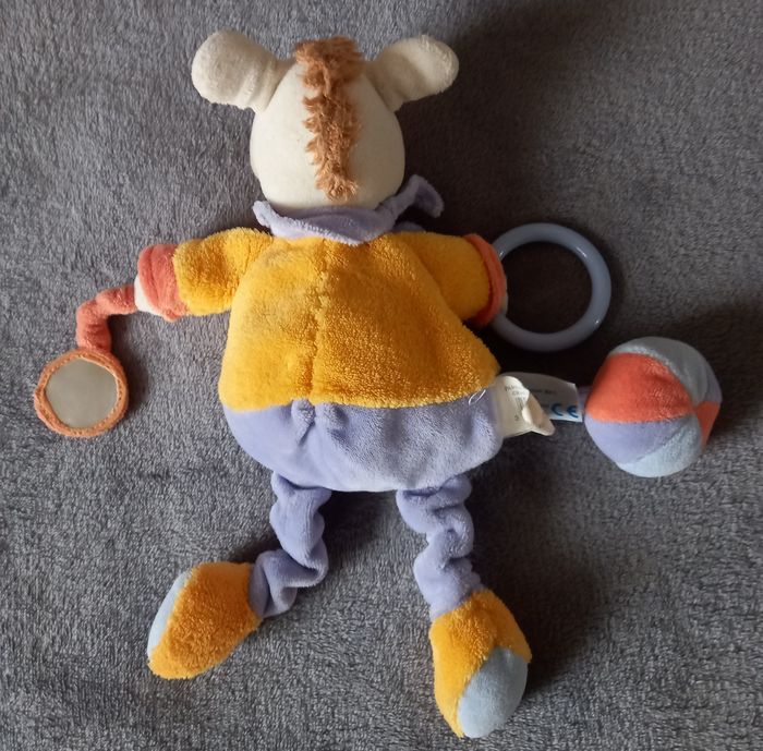 Doudou et compagnie peluche pantin âne d activités