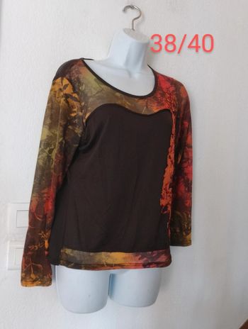 Haut manches longues femme.38/40..