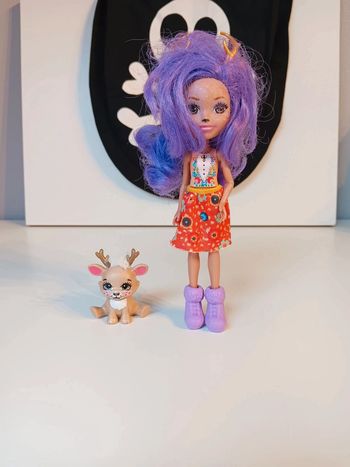 Figurine mattel enchantimals son animal biche