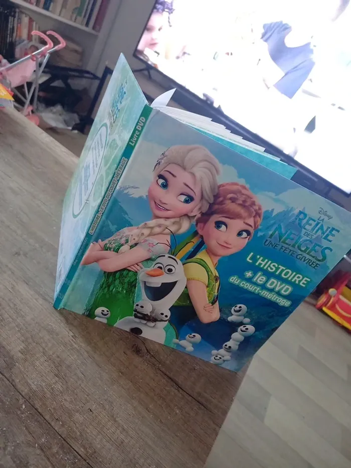 Livre + dvd reine des neiges - photo numéro 9