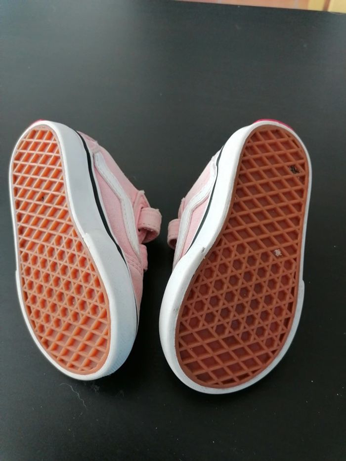 Chaussures baskets rose toile été bébé fille - photo numéro 5