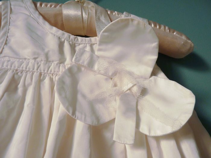 Robe Fille Ceremonie floriane 2 ans blanc orchidee fête TBE - photo numéro 2