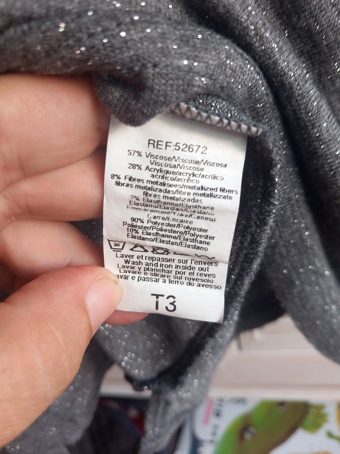 Pull fin manches longues T3 Agathe Velmont - photo numéro 5