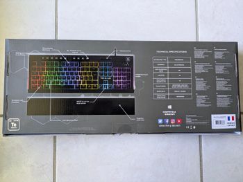 Clavier gaming THE G -LAB KEYZ TELLURIUM