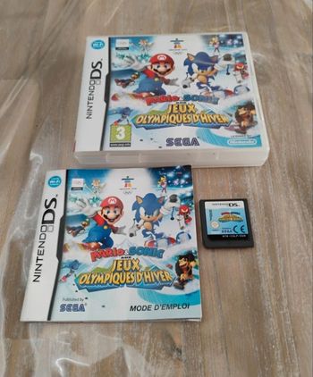 Jeu ds Mario et sonic aux jeux olympiques