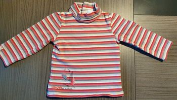 Tee shirt col roulé 6 mois