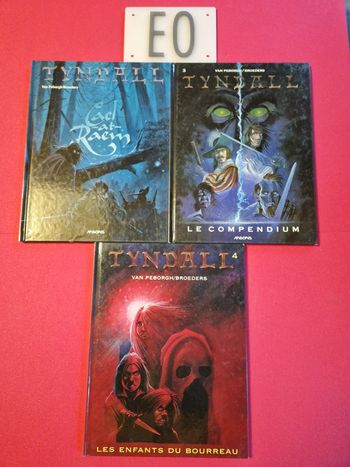 Lot de 3 bd tyndall 2 à 4,EO
