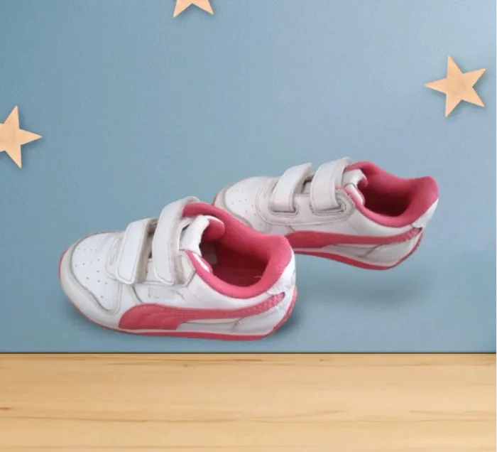 Baskets fille Puma en 21 très bon état - photo numéro 2