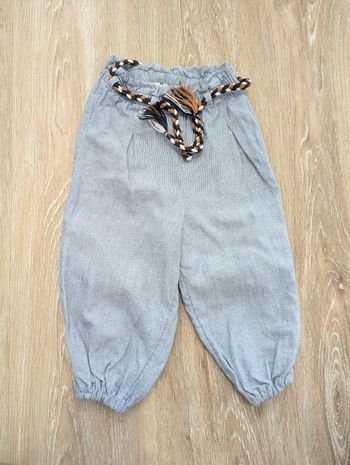 Pantalon bleu 36 mois bebe fille Orchestra