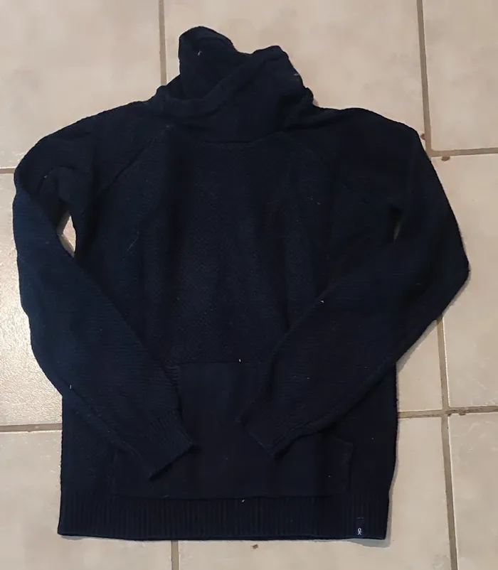 Pull garçon 12 ans col croisé