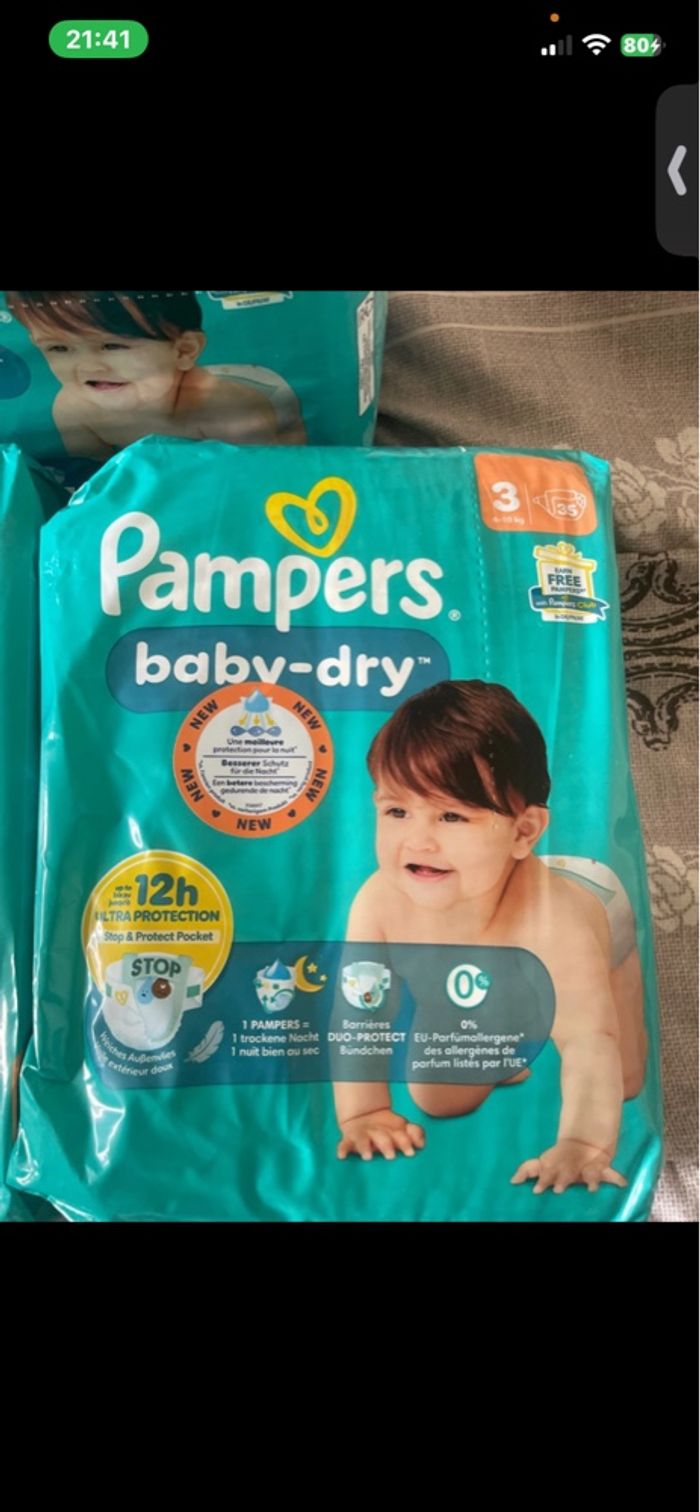 Couche Pampers - photo numéro 2