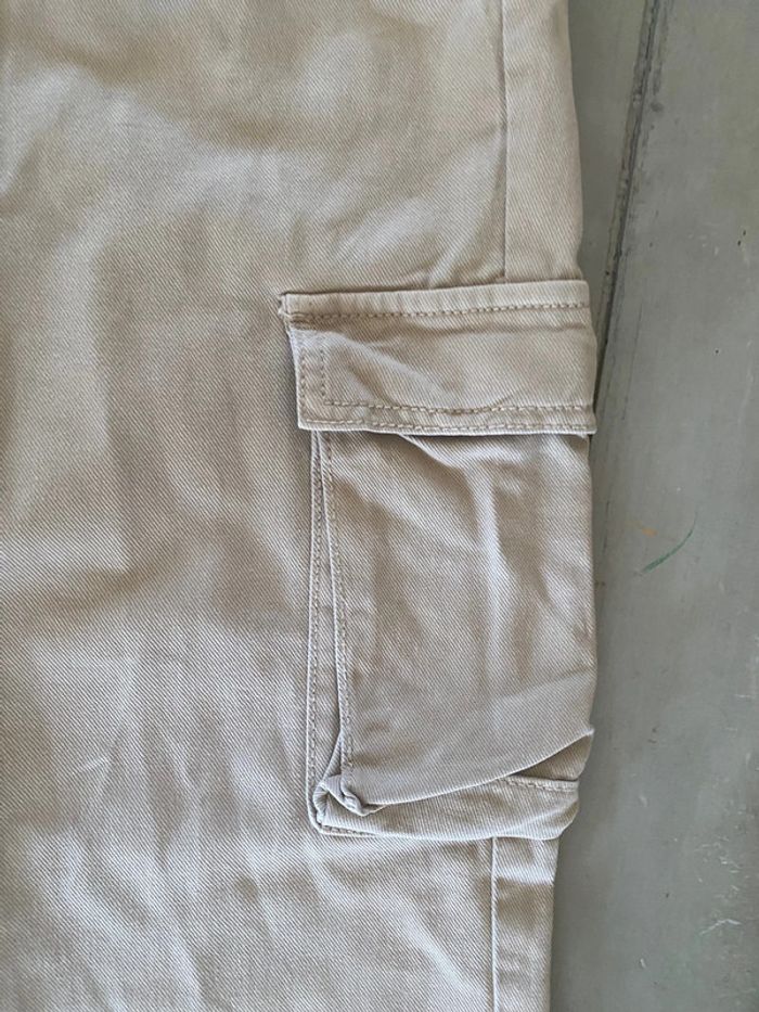 Pantalon cargo Jennyfer beige taille 36 - photo numéro 5