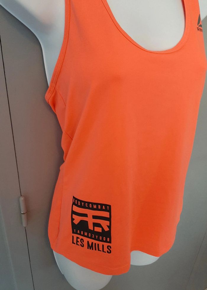 Haut de sport Reebok orange taille S - photo numéro 2