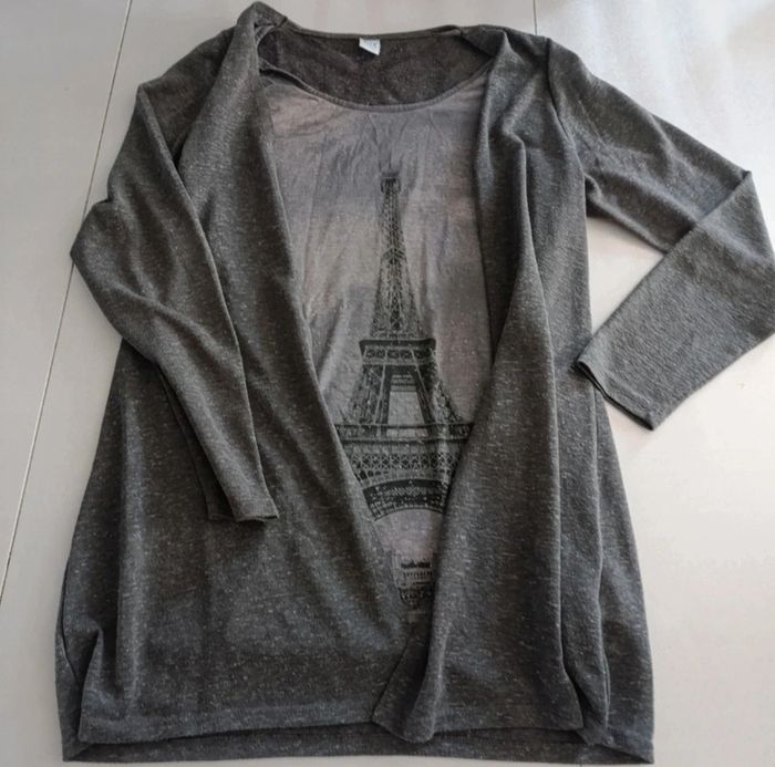t-shirt 2 en 1 taille 44