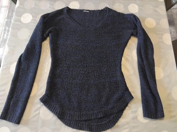 Pull bleu marine