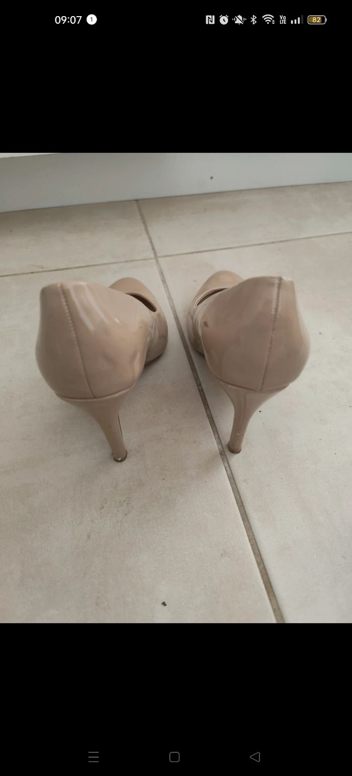 Escarpins beige 38 - photo numéro 2