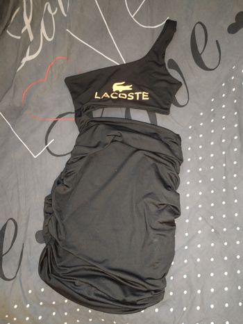 Robe noir inspi Lacoste