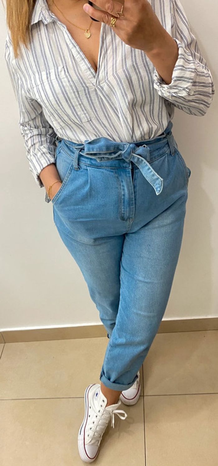 Blouse A Rayures Taille 40 - photo numéro 3