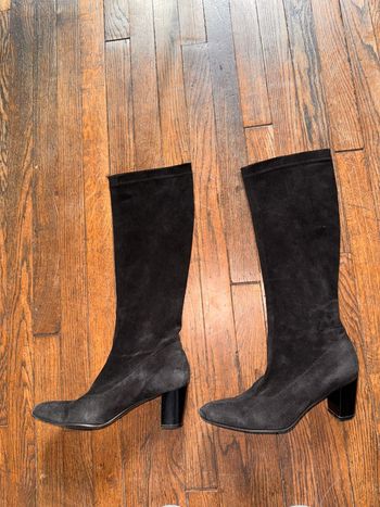 Bottes en daim Robert Clergerie  Taille 5,5 donc 36,5