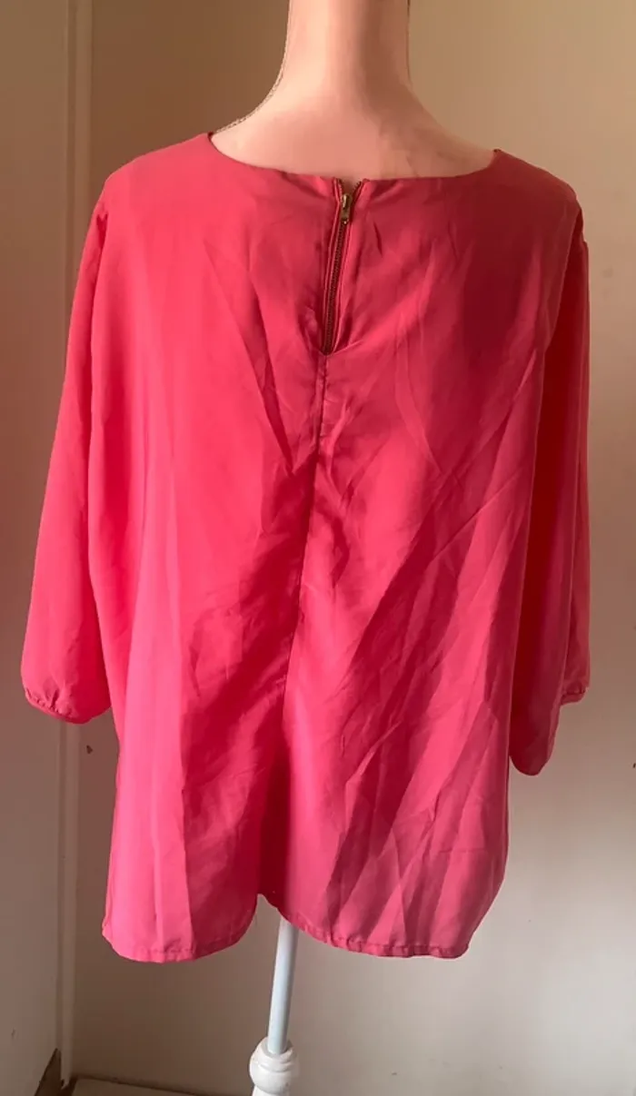 Haut rose t’agrandir taille 52 Junarose - photo numéro 3