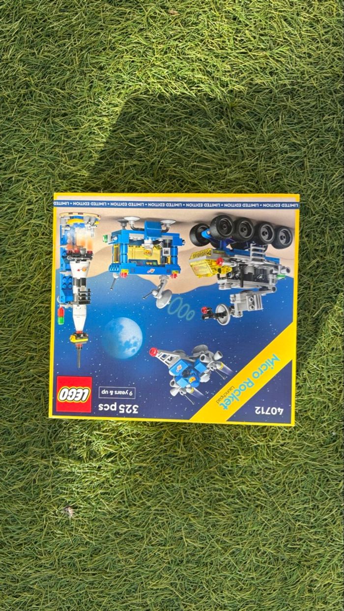 Lego set Micro Rocket Launchpad édition limitée