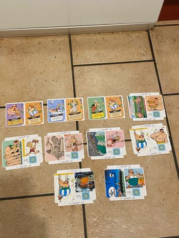 Cartes asterix aux jeux olympiques