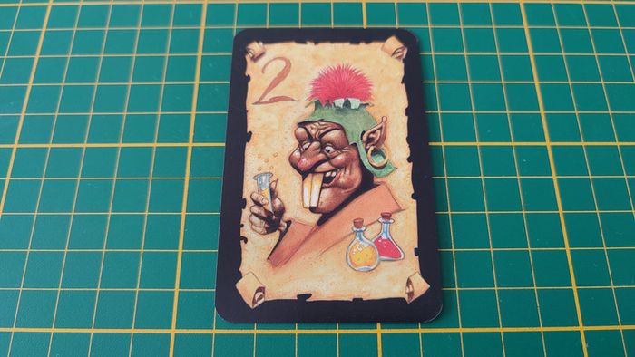 Carte sortilège Beurk niveau 2 pièce détachée jeu de société Elixir éditions Asmodée #B76 - photo numéro 2