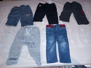 Lots pantalons 9 mois