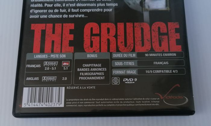 Dvd THE GRUDGE. - photo numéro 4
