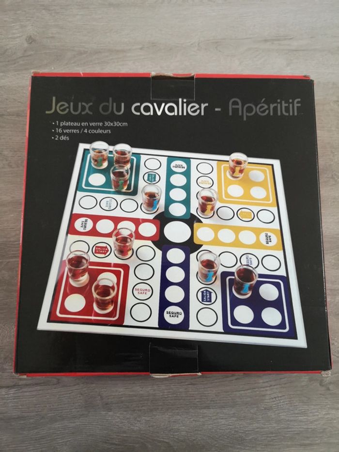 Jeu du cavalier à boire