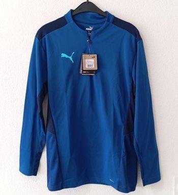 Veste Zippée Puma Pour Homme. Maillot a Manches Longues Taille M