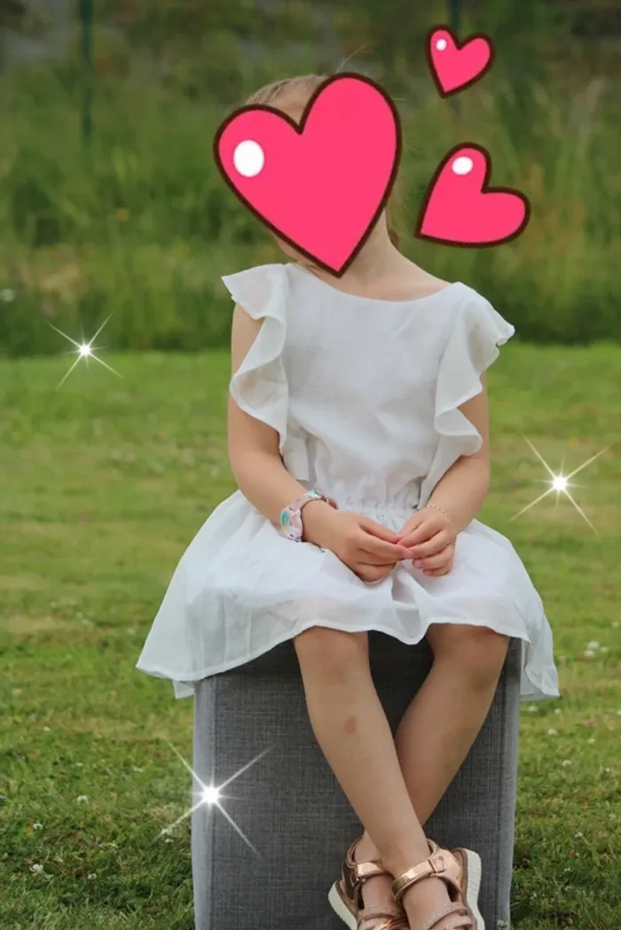 Magnifique robe blanche taille 4 ans. - photo numéro 4