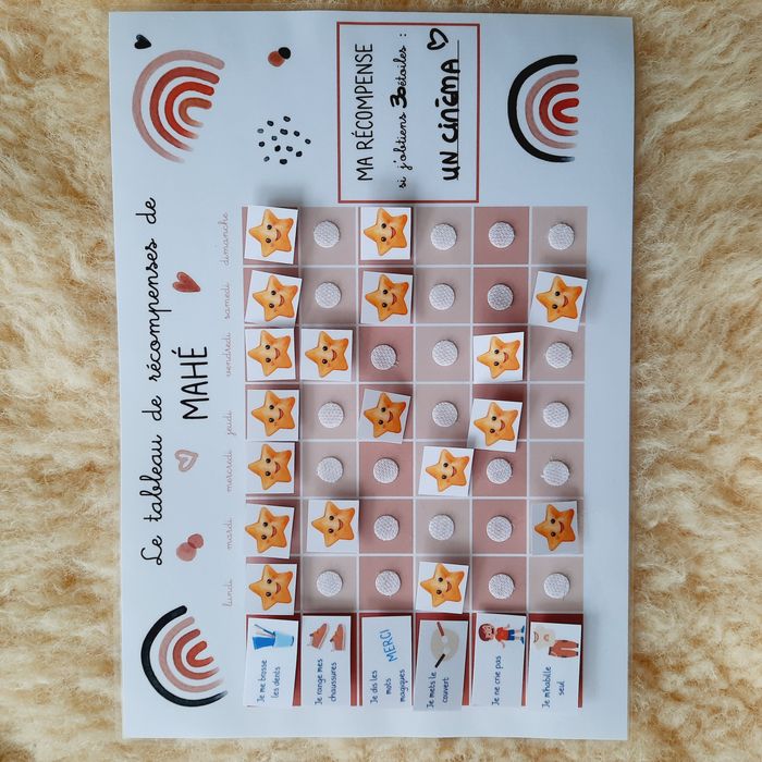 Tableau de récompenses - Luludik - photo numéro 2