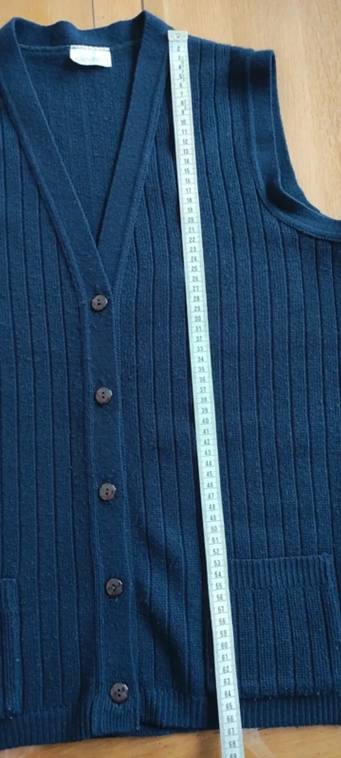 Gilet cardigan sans manche La Blanche Porte 42/44 - photo numéro 5