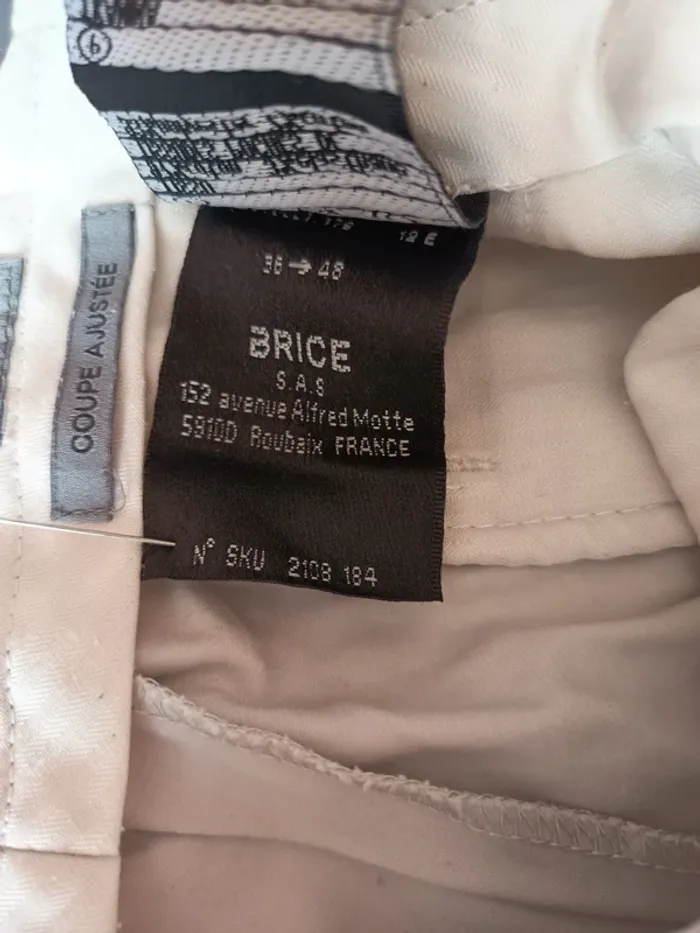 Pantalon homme. Marque Brice. Coupe ajustée. T 36 (A147) - photo numéro 6