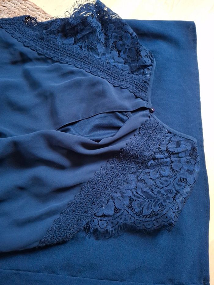 Vero Moda robe bleue taille S - photo numéro 7