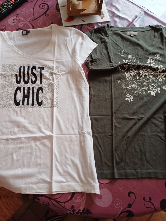 Lot 2 Tee-shirt manches courtes