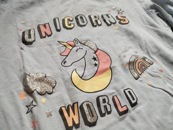 Lot t-shirts 10ans Kiabi licorne - photo numéro 11