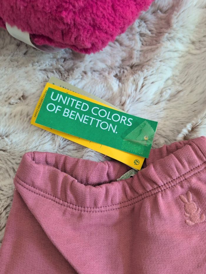 Pantalon 0/1 mois neuf united colors of benetton - photo numéro 3